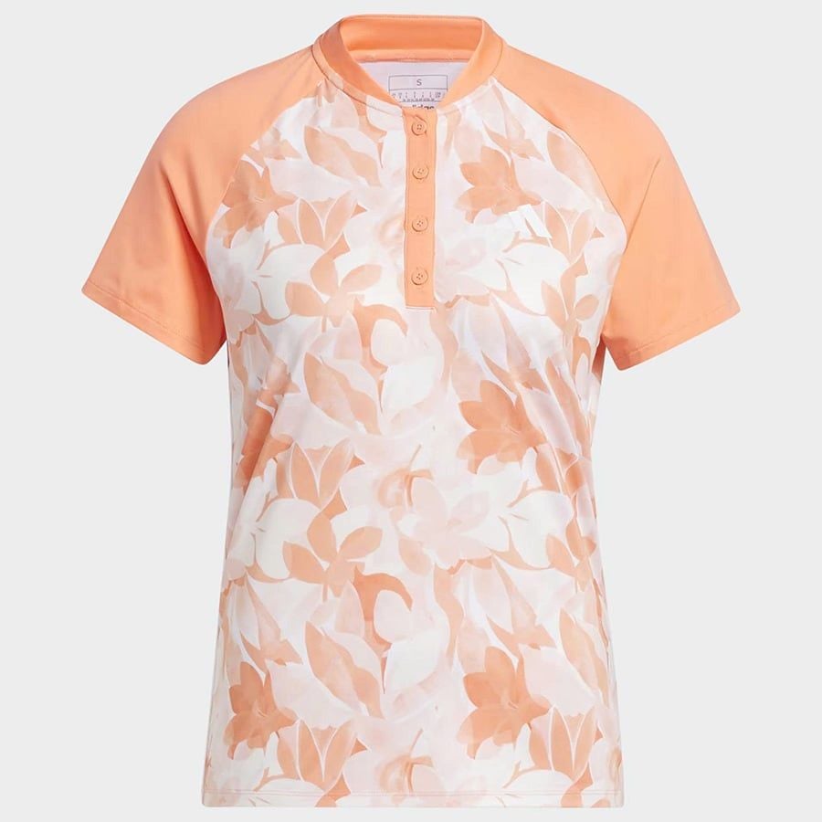Áo golf nữ tay ngắn Women's Floral Golf Polo Shirt Coral Fusion IB4532Áo golf nữ tay ngắn Women's Floral Golf Polo Shirt Coral Fusion IB4532 | Adidas