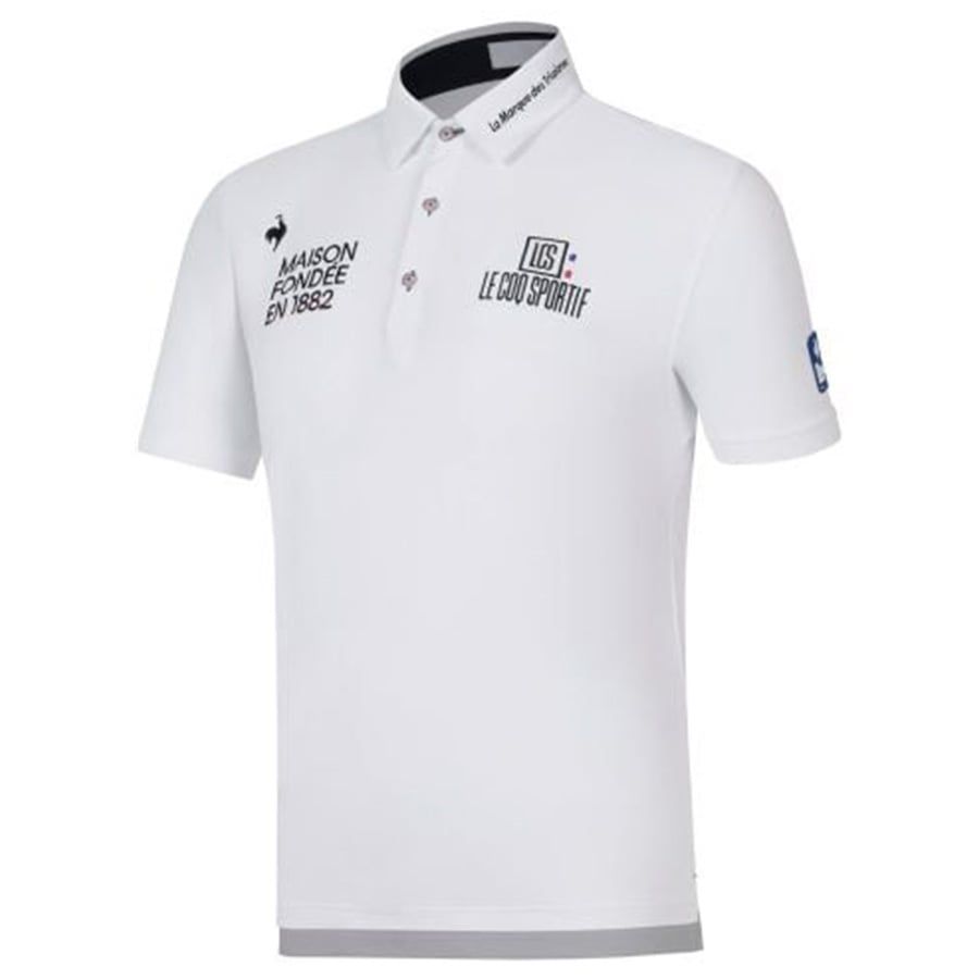 Áo golf tay ngắn nam LG5SHS13MV-WH00 | Le Coq SportifÁo golf tay ngắn nam LG5SHS13MV-WH00 | Le Coq Sportif