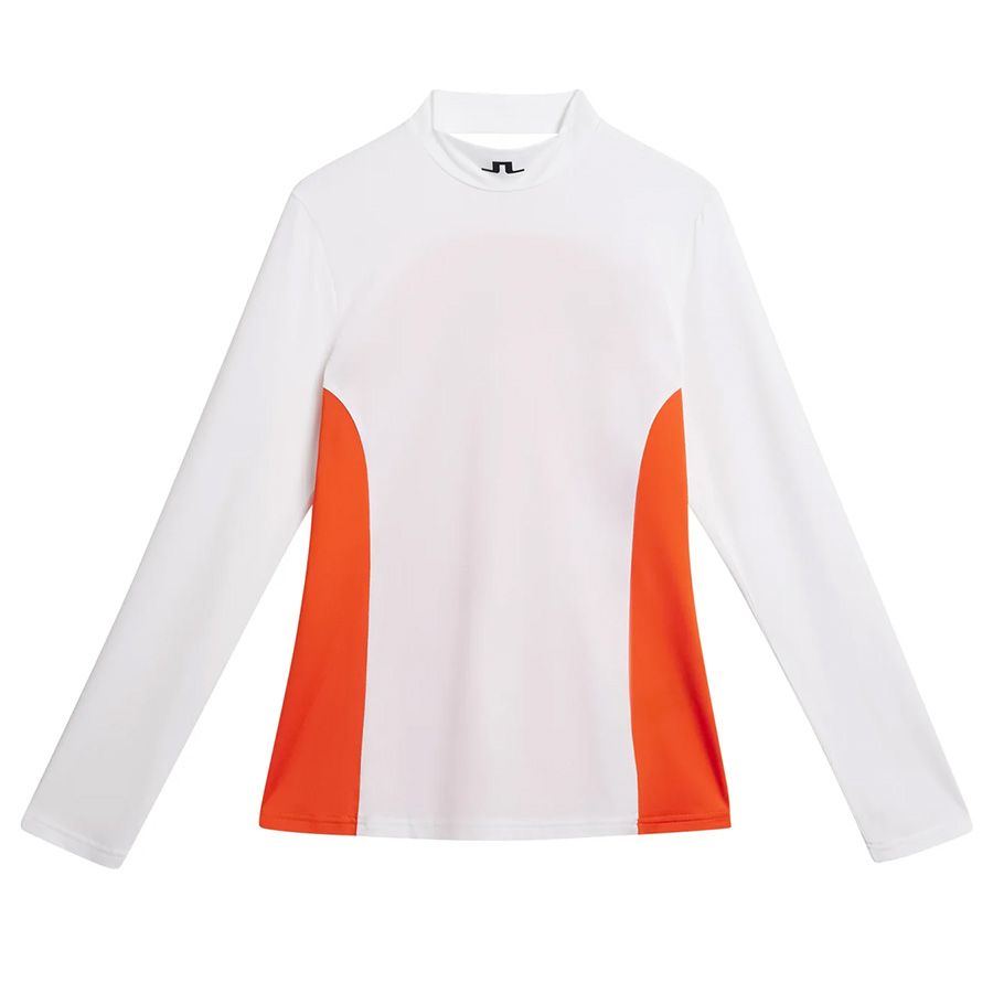 Áo golf nữ tay dài Thabisa Top White GWJT09015-0000 | J.LindebergÁo golf nữ tay dài Thabisa Top White GWJT09015-0000 | J.Lindeberg
