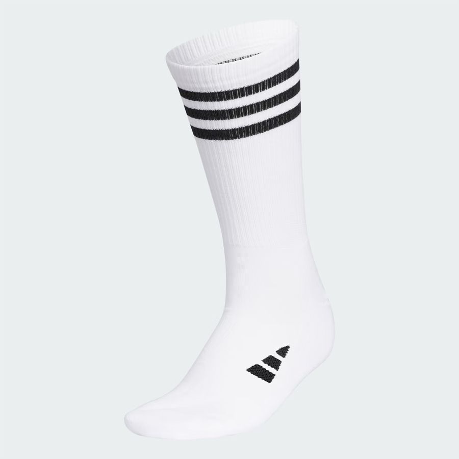 Vớ cổ cap nữ 3-Stripes Crew White HT5820 | AdidasVớ cổ cao nữ 3-Stripes Crew White HT5820 | Adidas