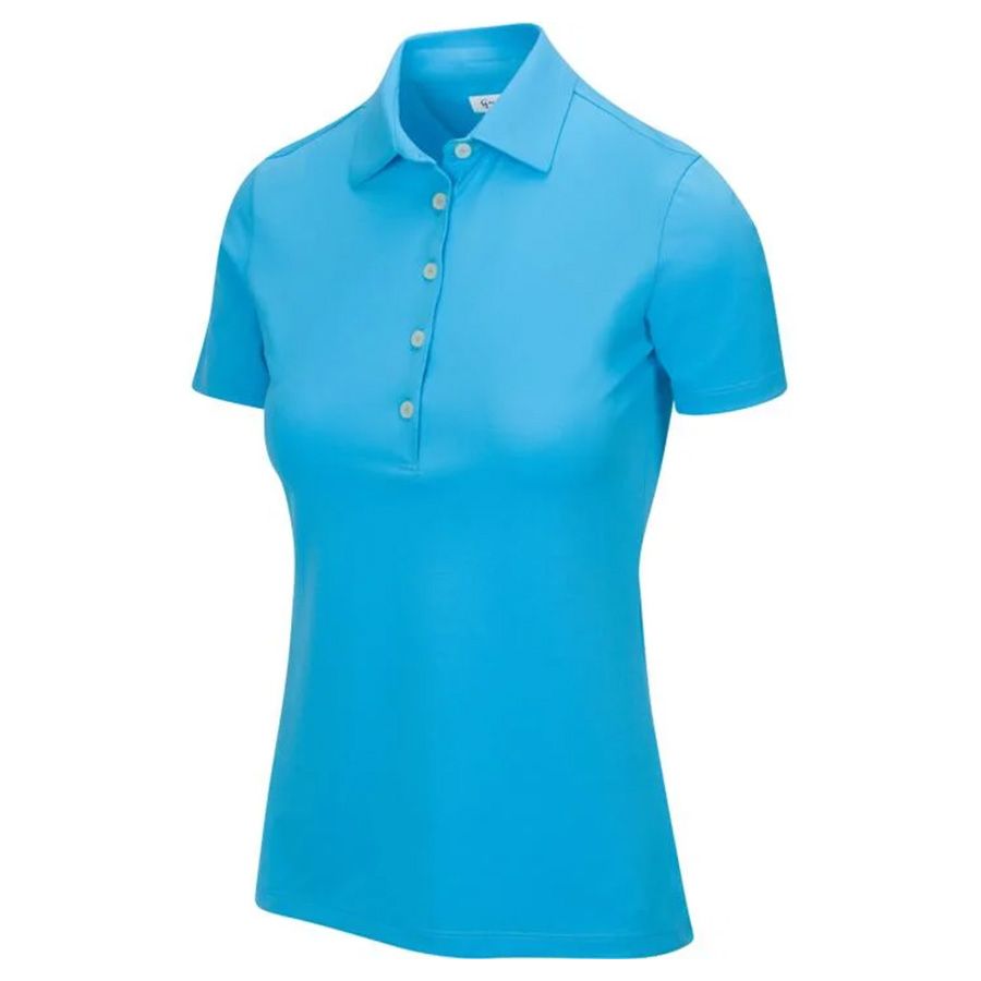 Áo golf nữ tay ngắn Protek Micro Pique S-S Polo - Riviera Blue G2S21K4Áo golf nữ tay ngắn Protek Micro Pique S-S Polo - Riviera Blue G2S21K450_RIBE | Greg Norman