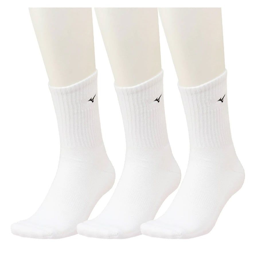 Combo 3 đôi vớ golf PILE SOCKS 3P SETS WHITE E2JX2A0101 | MizunoCombo 3 đôi vớ golf PILE SOCKS 3P SETS WHITE E2JX2A0101 | Mizuno