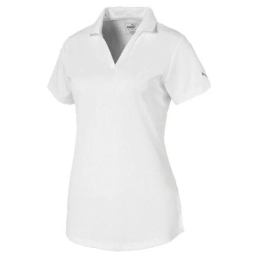 Áo golf nữ tay ngắn W Icon Golf Polo - Bright White 59680002 | PUMAÁo golf nữ tay ngắn W Icon Golf Polo - Bright White 59680002 | PUMA