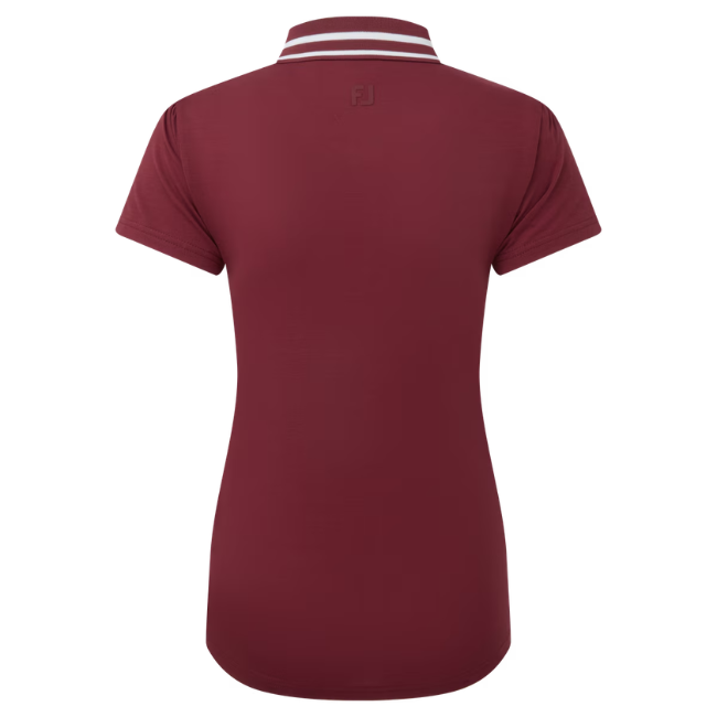Áo Golf Nữ Tay Ngắn Loop Button Short Sleeve Polo 40852 | FootJoyÁo Golf Nữ Tay Ngắn Loop Button Short Sleeve Polo 40852 | FootJoy