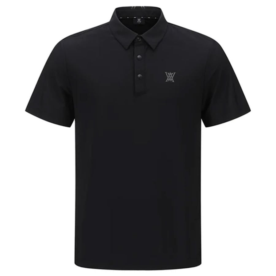 Áo golf nam tay ngắn Sporty Short T-Shirt - Black AGEMMTS02BK | Anew GÁo golf nam tay ngắn Sporty Short T-Shirt - Black AGEMMTS02BK | Anew Golf