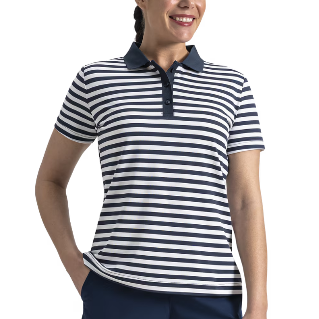 Áo Golf Nữ Tay Ngắn Stripe Polo 40858 | FootJoyÁo Golf Nữ Tay Ngắn Stripe Polo 40858 | FootJoy