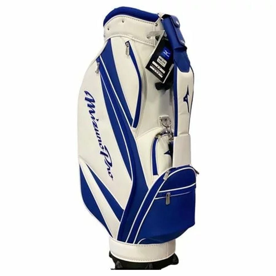 Túi gậy golf MIZUNOPRO 24 CART BAG WHITE/BLUE 5LDC23010122 | MizunoTúi gậy golf MIZUNOPRO 24 CART BAG WHITE/BLUE 5LDC23010122 | Mizuno