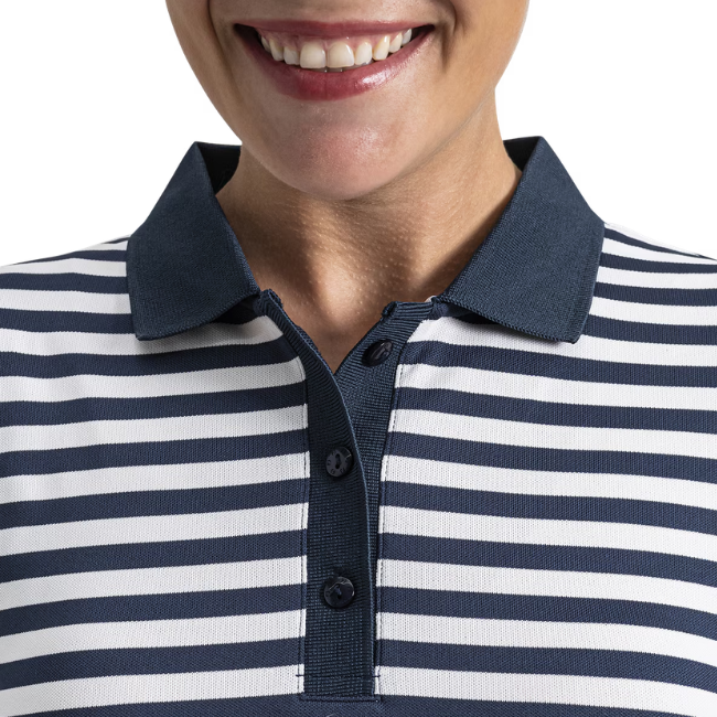 Áo Golf Nữ Tay Ngắn Stripe Polo 40858 | FootJoyÁo Golf Nữ Tay Ngắn Stripe Polo 40858 | FootJoy