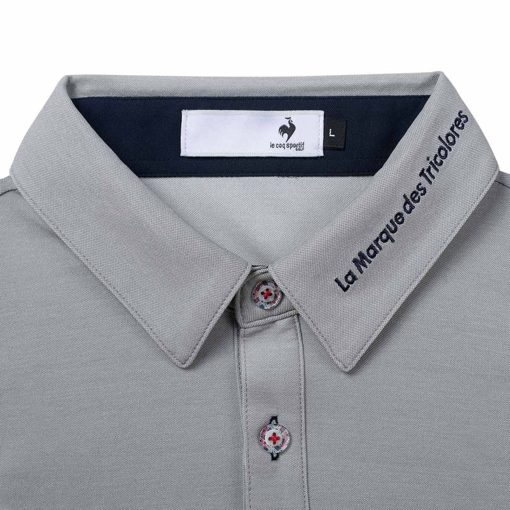 Áo golf tay ngắn nam LG5SHS13MV-GY00 | Le Coq Sportif