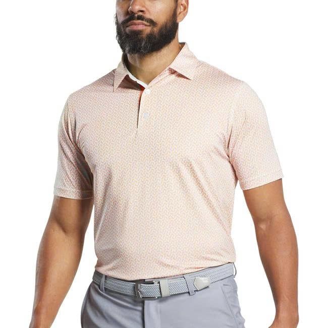 Áo Golf Nam Tay Ngắn Footjoy Citrus Print Lisle, Self Collar 32594 | F