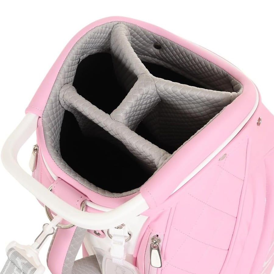 Túi gậy golf DIRECT BAGS CB-L2302 SOFT PU WOMENS PINK 36918-102 KOBAYAMiệng chia 4 vách của túi gậy golf DIRECT BAGS CB-L2302 SOFT PU WOMENS PINK 36918-102 KOBAYASHI, VIETNAM SHINWOO | PING