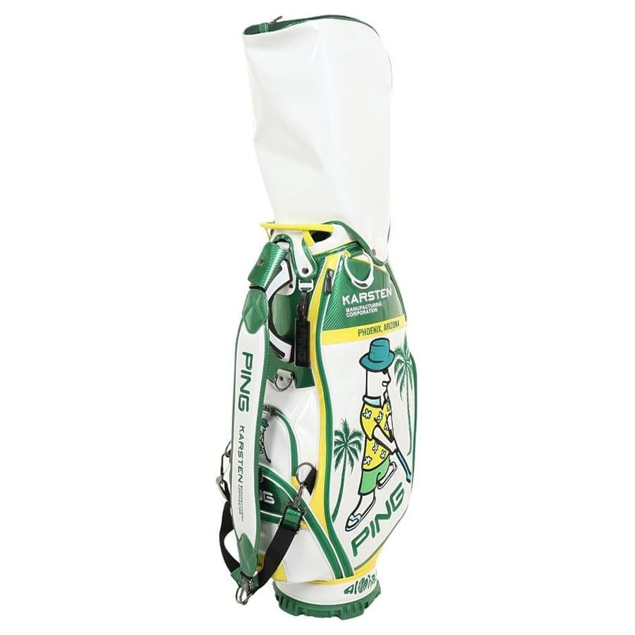 Túi gậy golf GOLF BAG CB-N2301 36908-101 WHITE/GREEN | PING