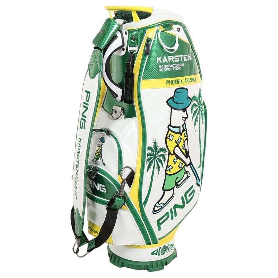 Túi gậy golf GOLF BAG CB-N2301 36908-101 WHITE/GREEN | PING