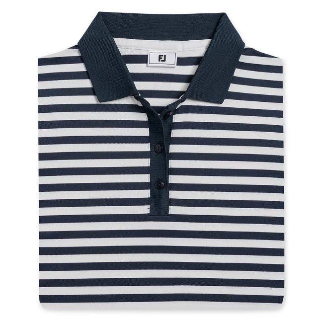 Áo Golf Nữ Tay Ngắn Stripe Polo 40858 | FootJoyÁo Golf Nữ Tay Ngắn Stripe Polo 40858 | FootJoy