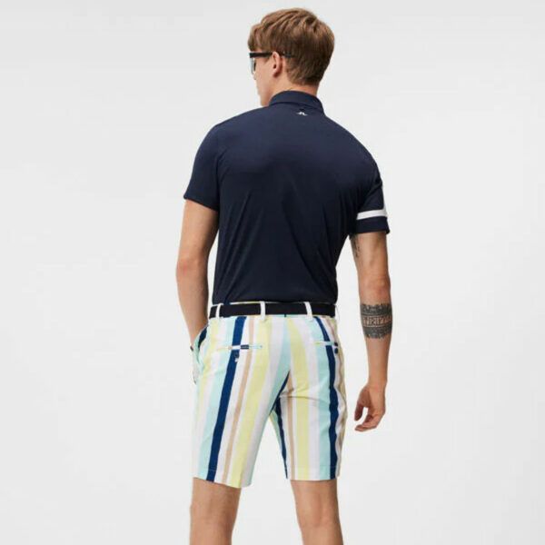 Quần shorts golf nam Tim Print Shorts Painted Stripe Wax Yellow GMPA08