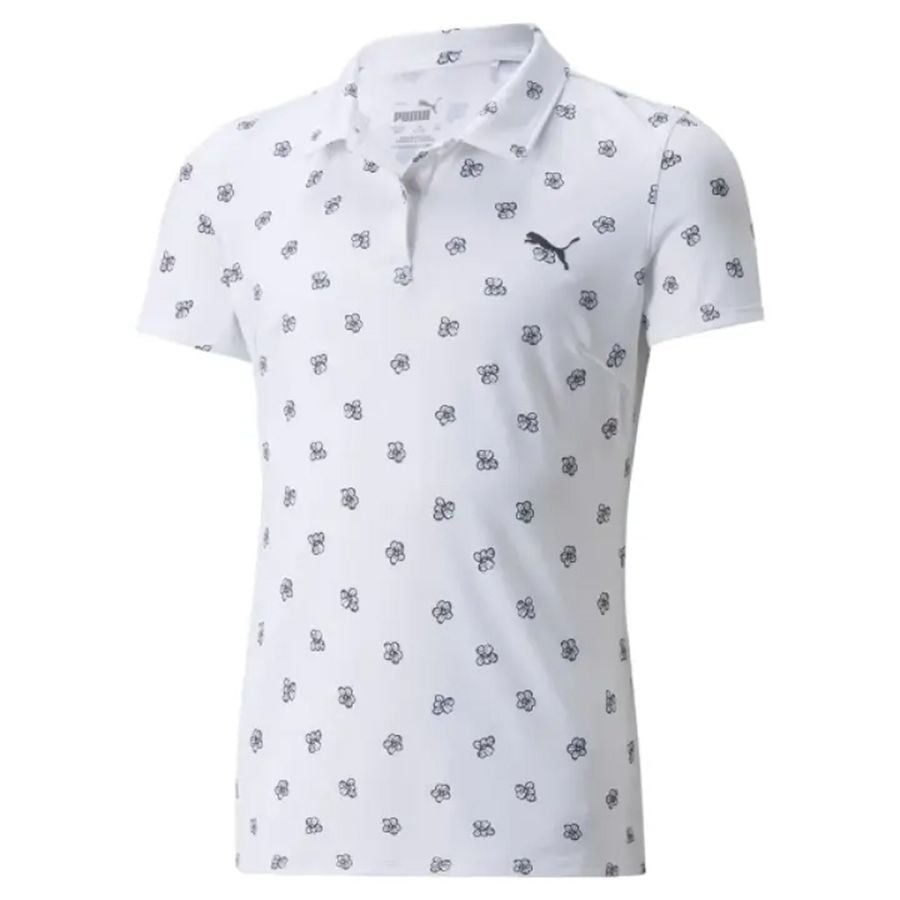 Áo golf tay ngắn trẻ em MATTR Hibiscus Polo Girls - Bright White 53434Áo golf tay ngắn trẻ em MATTR Hibiscus Polo Girls - Bright White 53434501 | PUMA