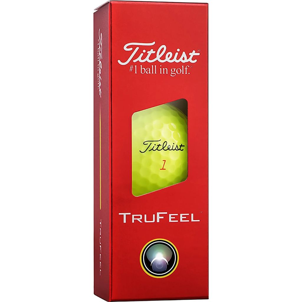 Hộp 12 bóng golf TruFeel 2 lớp 2026 màu Vàng | Titleist