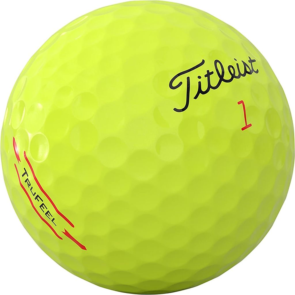 Hộp 12 bóng golf TruFeel 2 lớp 2026 màu Vàng | Titleist