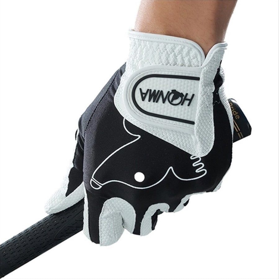 Găng tay golf nam WHITE/BLACK GC13001 | HONMA