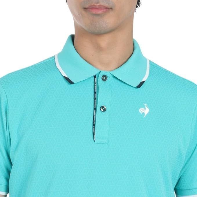 Áo golf tay ngắn nam QGMXJA04V-GR00 | Le Coq Sportif