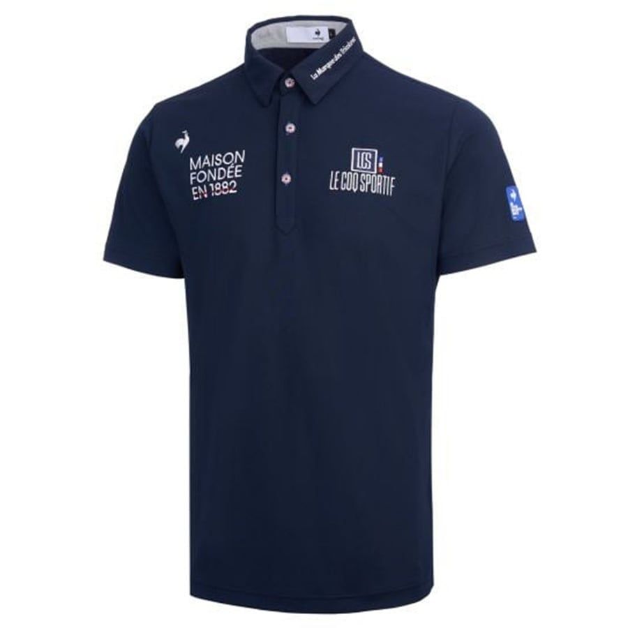 Áo golf tay ngắn nam LG5SHS13MV-NV00 | Le Coq SportifÁo golf tay ngắn nam LG5SHS13MV-NV00 | Le Coq Sportif