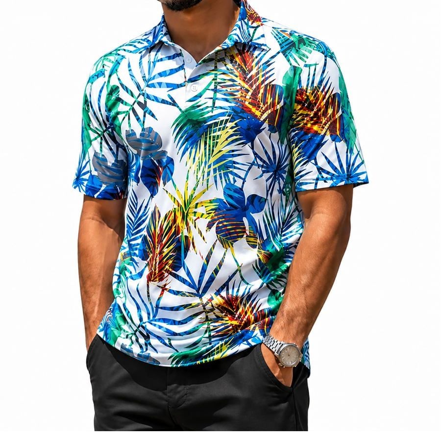 Áo Golf Nam Tay Ngắn Paradise Polo-Ultracool WS1001011-221 | WildsideÁo Golf Nam Tay Ngắn Paradise Polo-Ultracool WS1001011-221 | Wildside