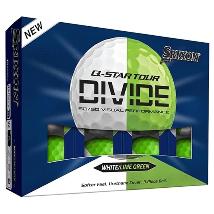Bóng Golf Srixon Q-Star Tour 6 Divide White/Lime Green | SrixonBóng Golf Srixon Q-Star Tour 6 Divide White/Lime Green | Srixon