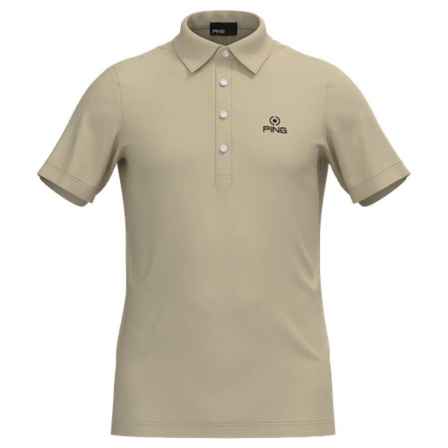 Áo golf nam tay ngắn BEIGE 621-4260881-040 | PINGÁo golf nam tay ngắn BEIGE 621-4260881-040 | PING