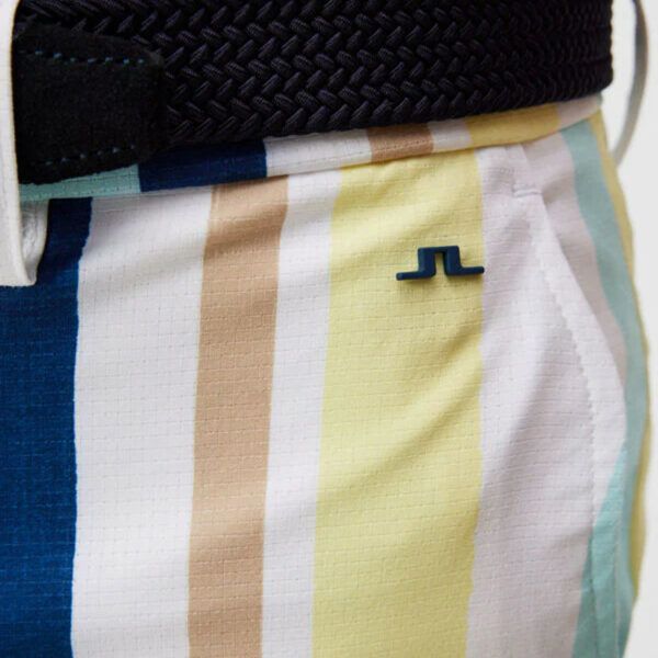 Quần shorts golf nam Tim Print Shorts Painted Stripe Wax Yellow GMPA08