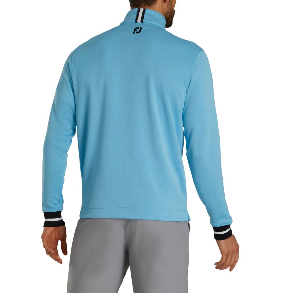 Áo Khoác Nam Ribbed Quarter Zip, Flatback Rib Pullover 82085 | FootJoy