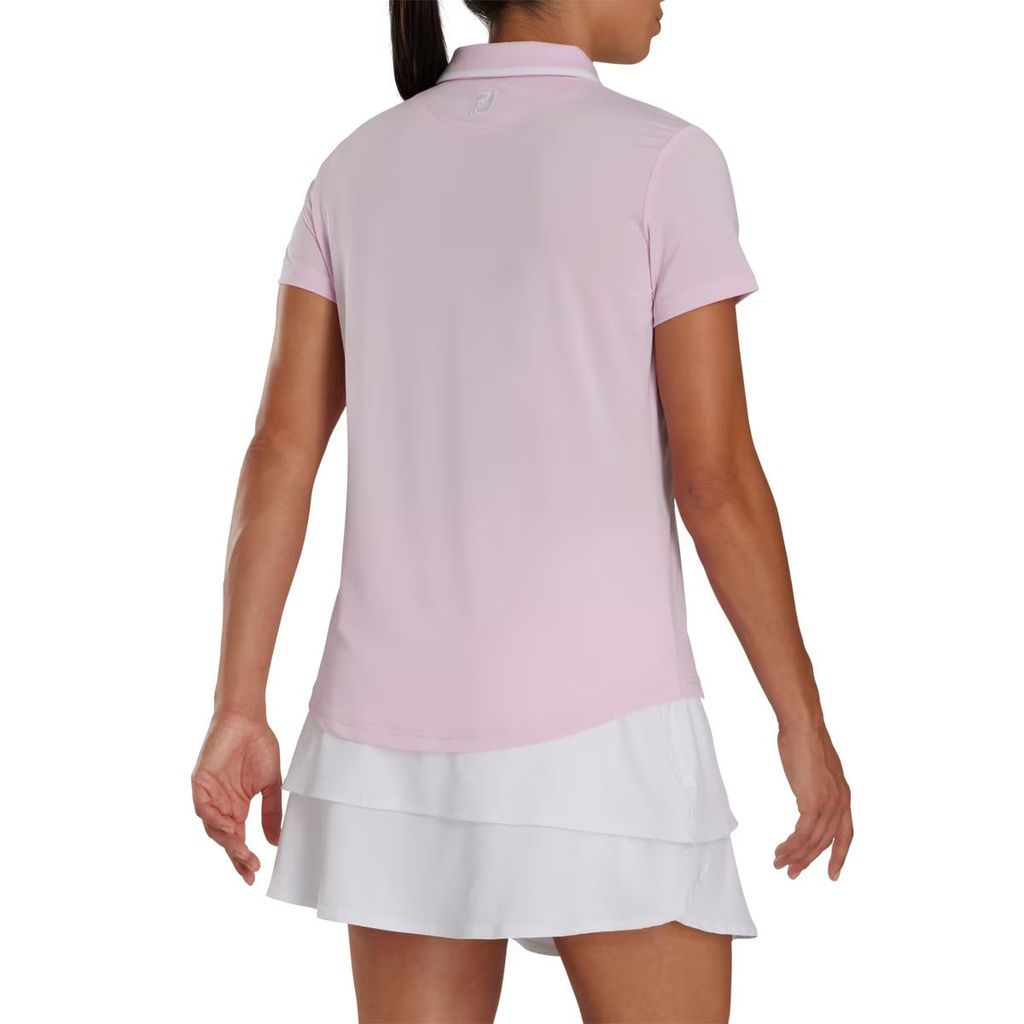 Áo Golf Nữ Tay Ngắn Short Sleeve Shirt with Zipper Placket 89778 | Foo
