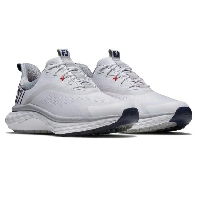 Giày Golf Nam FF QUANTUM WHT/NVY/GRN - 57041 | FootJoy