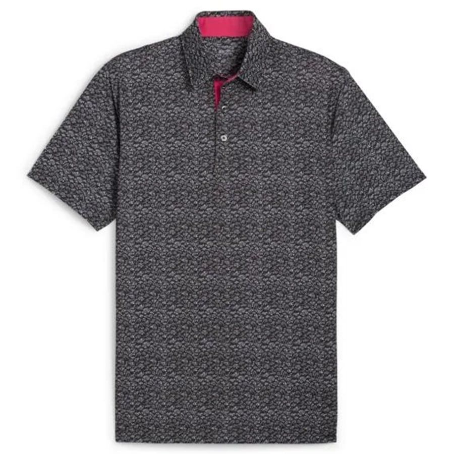 Áo golf tay ngắn nam MATTR Piranha Polo - Puma Black - White Glow 6244Áo golf tay ngắn nam MATTR Piranha Polo - Puma Black - White Glow 62448201 | PUMA