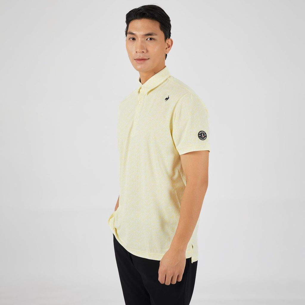 Áo golf tay ngắn nam QGMXJA18V-YL00 | Le Coq Sportif