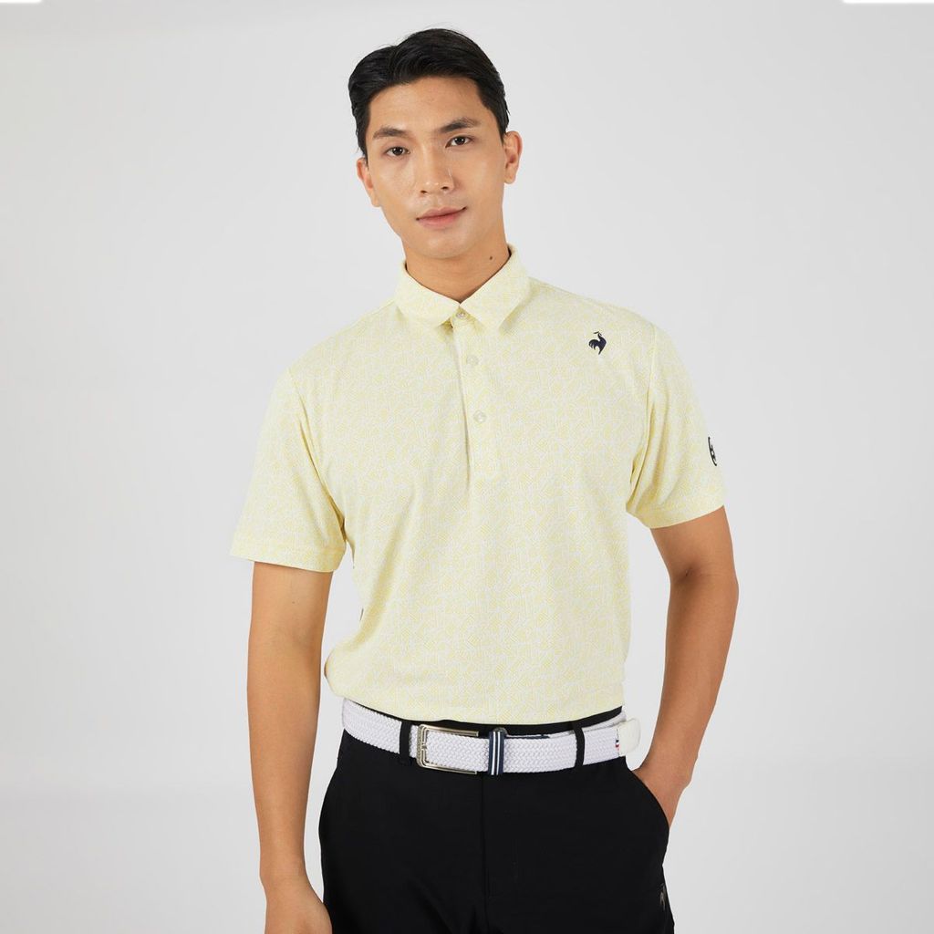Áo golf tay ngắn nam QGMXJA18V-YL00 | Le Coq Sportif