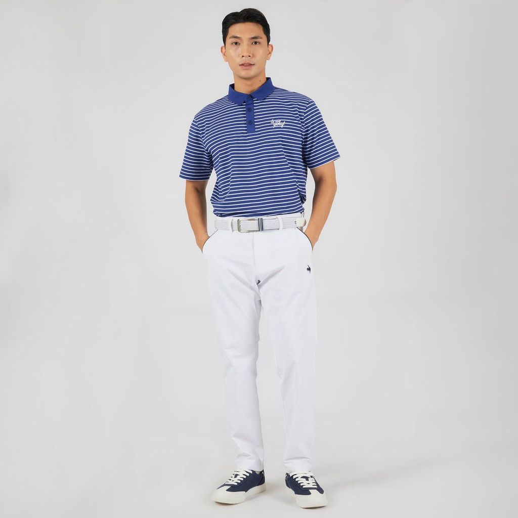 Áo golf tay ngắn nam GP221MTS61-RBLU | Le Coq Sportif