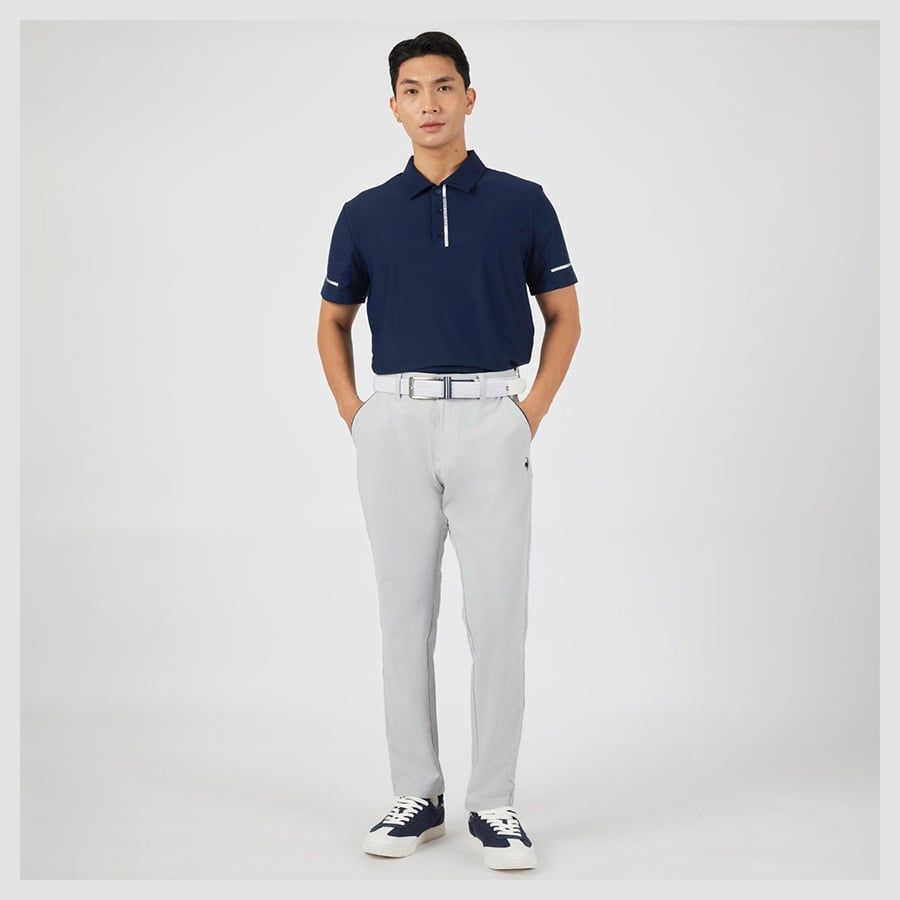 Quần dài golf nam QGMXJD05V-GY00 | Le Coq Sportif