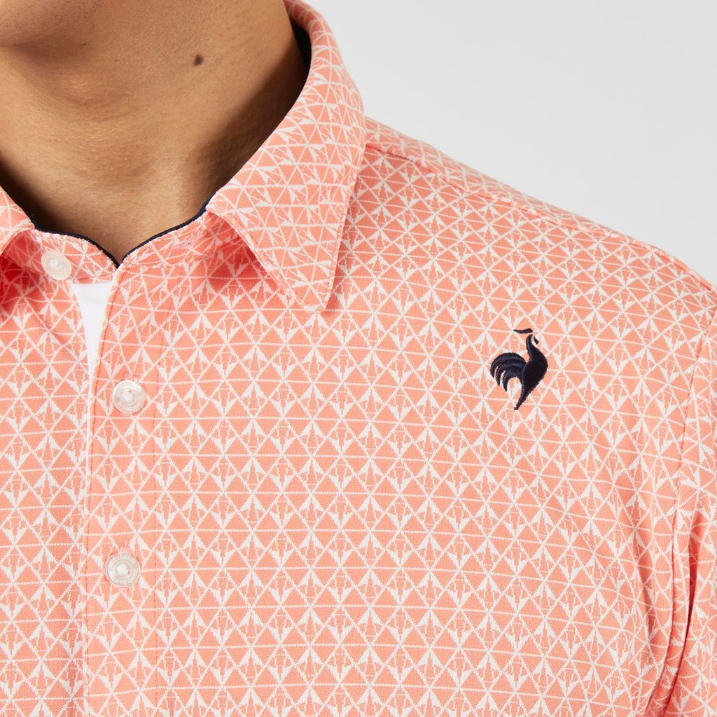 Áo golf tay ngắn nam QGMXJA07V-OR00 | Le Coq Sportif