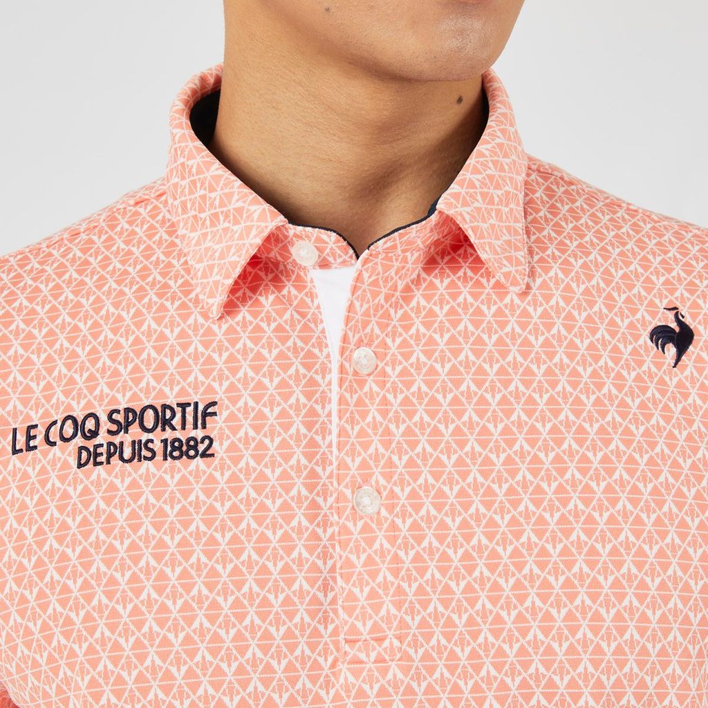 Áo golf tay ngắn nam QGMXJA07V-OR00 | Le Coq Sportif