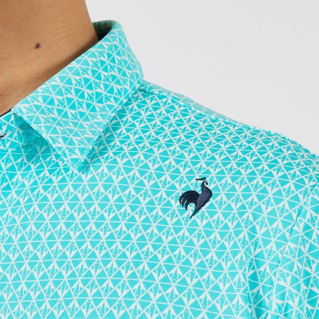 Áo golf tay ngắn nam QGMXJA07V-GR00 | Le Coq Sportif