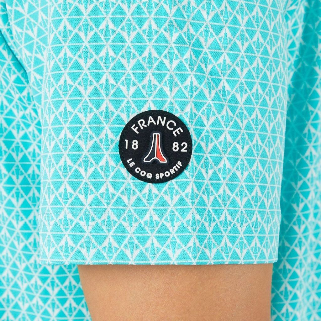 Áo golf tay ngắn nam QGMXJA07V-GR00 | Le Coq Sportif