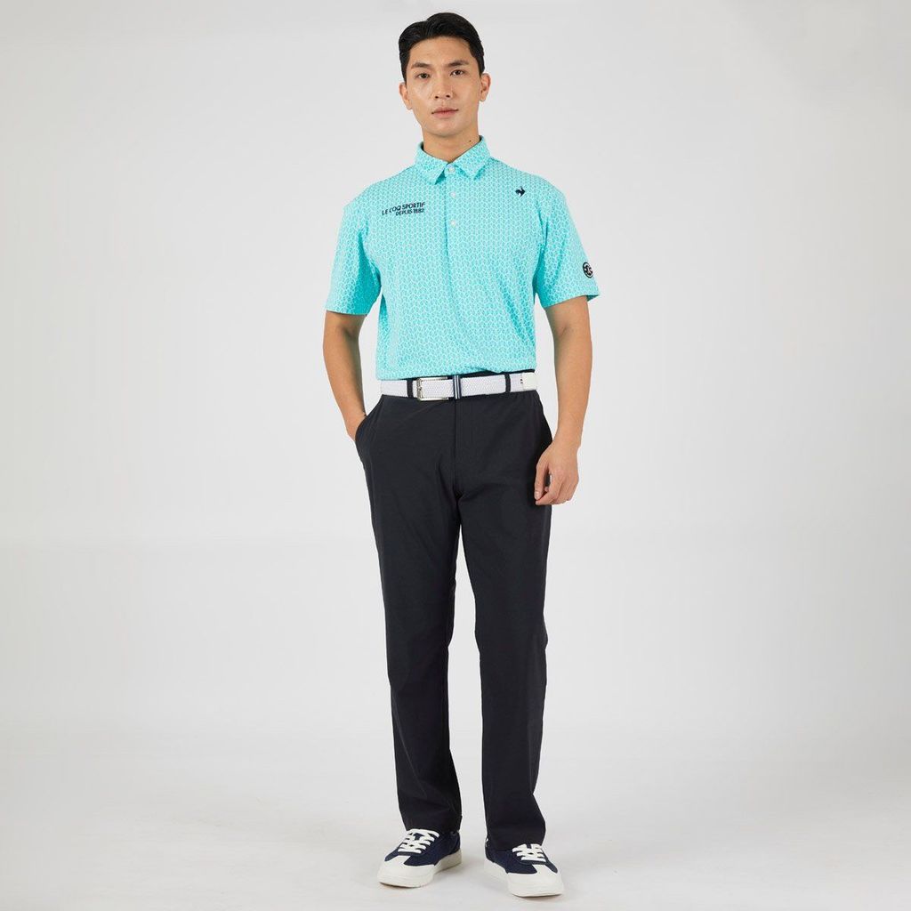 Áo golf tay ngắn nam QGMXJA07V-GR00 | Le Coq Sportif