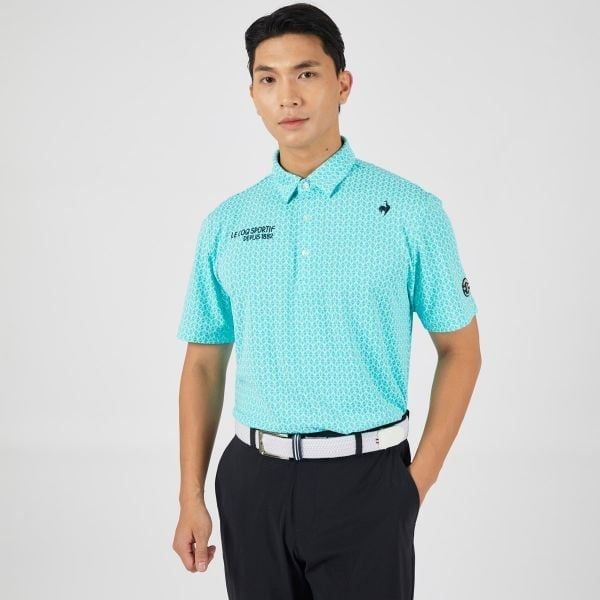 Áo golf tay ngắn nam QGMXJA07V-GR00 | Le Coq Sportif