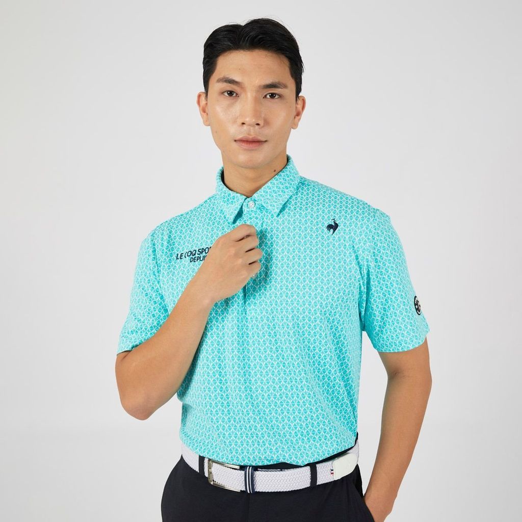 Áo golf tay ngắn nam QGMXJA07V-GR00 | Le Coq Sportif