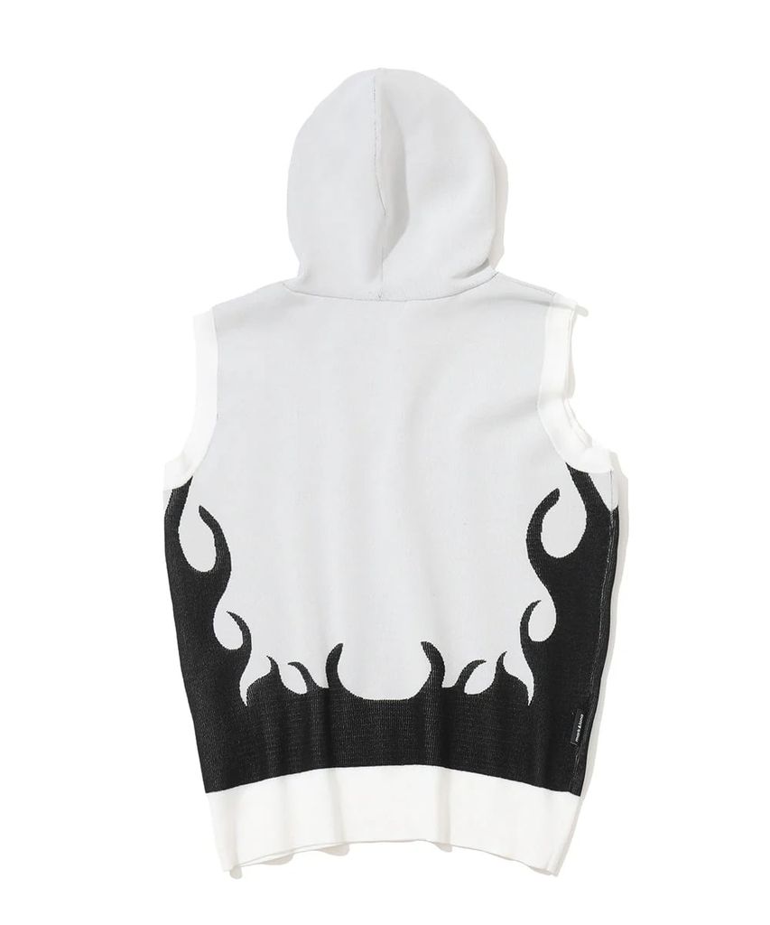 Áo Golf Nữ Tay Ngắn Duel Hooded Knit Mesh Vest MLW-6A-AB32 | MARK & LO