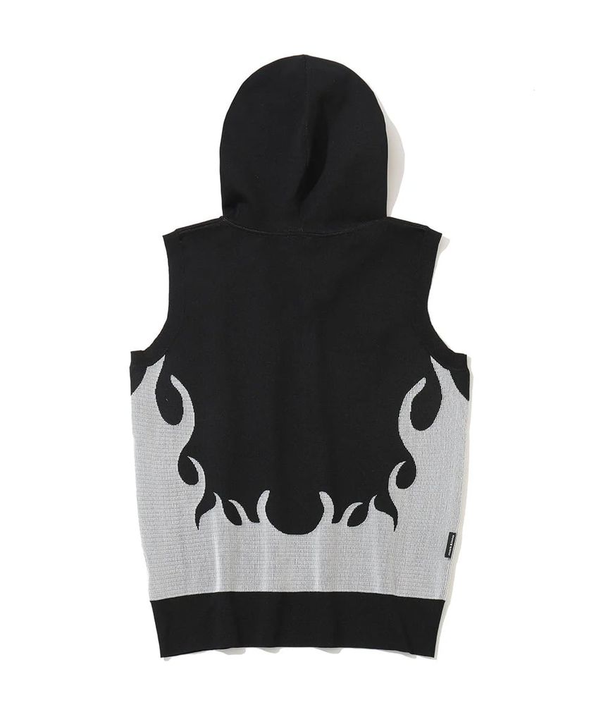 Áo Golf Nữ Tay Ngắn Duel Hooded Knit Mesh Vest MLW-6A-AB32 | MARK & LO