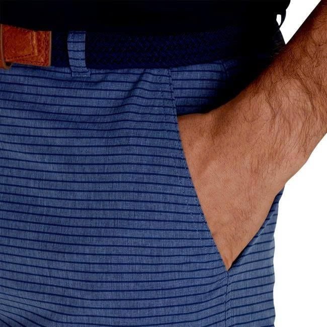 Quần short golf nam FJ Par Golf Shorts Navy 82389 | FootJoy
