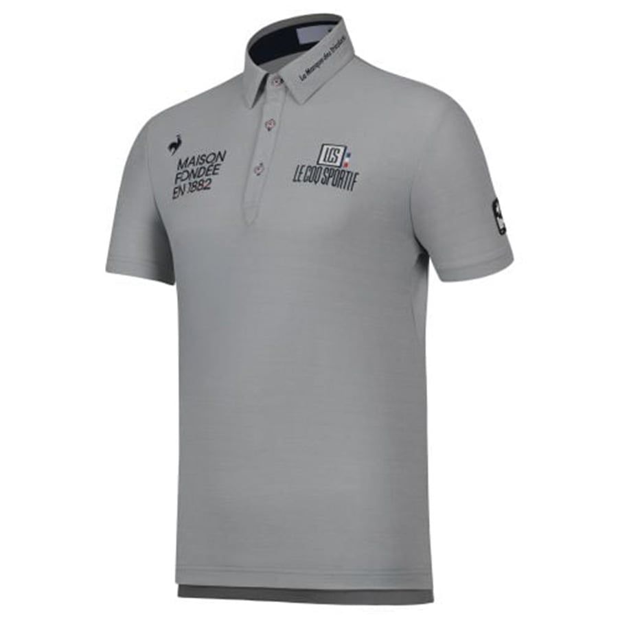 Áo golf tay ngắn nam LG5SHS13MV-GY00 | Le Coq SportifÁo golf tay ngắn nam LG5SHS13MV-GY00 | Le Coq Sportif