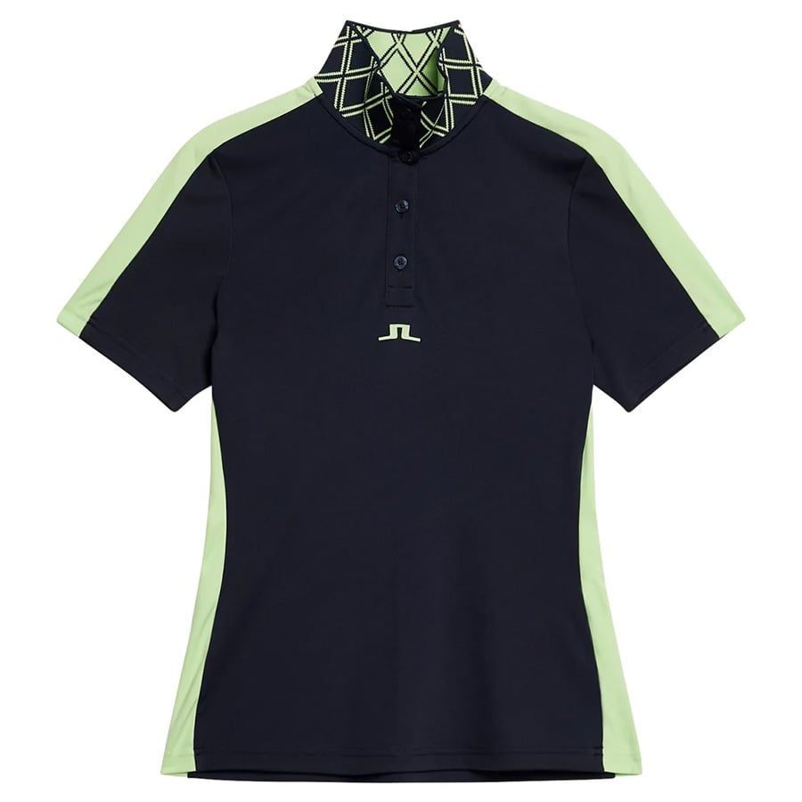 Áo golf nữ tay ngắn Pip Polo JL Navy GWJT09010-6855 | J.LindebergÁo golf nữ tay ngắn Pip Polo JL Navy GWJT09010-6855 | J.Lindeberg