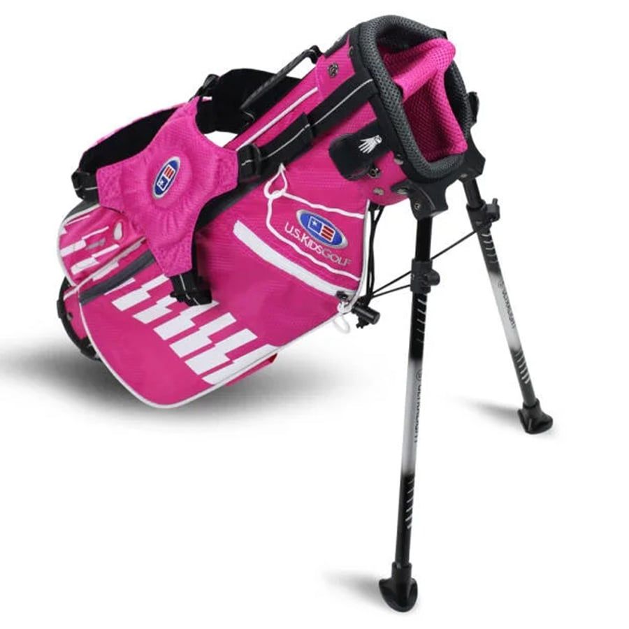 Túi gậy golf trẻ em UL42-s Stand Bag 21.5 Inch - Pink-White Bag 14781Túi gậy golf trẻ em UL42-s Stand Bag 21.5 Inch - Pink-White Bag 14781 | US Kids Golf